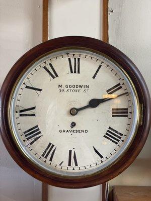 These are typical wall and mantle clocks that we work on.