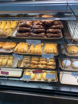 My favorite is the apple fritters and kolache