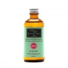 Karma Organic non-Toxic, Vegan, Cruelty Free, Soy base nail polish remover in Tea Tree.