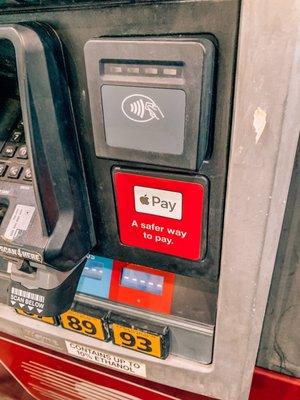 My fav gas station of all time- you can pay with your cordless phone!!!