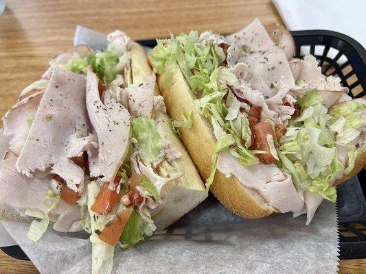 Turkey hoagie