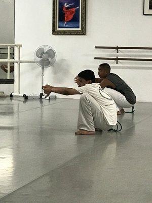 Inside Capoeira Class