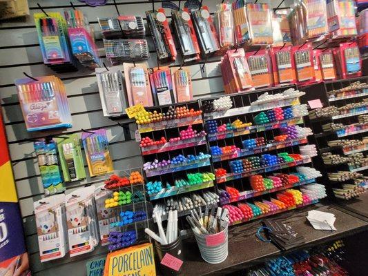 3/21/2022 - They have a great selection of my beloved Jelly Roll pens. They are addicting...and spendy.