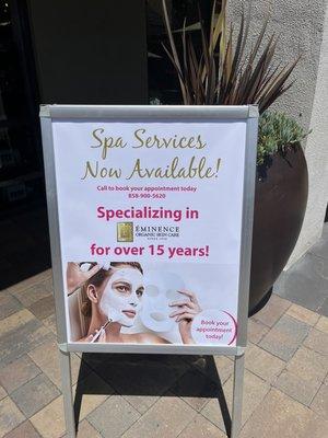 First time client 20% off any service.