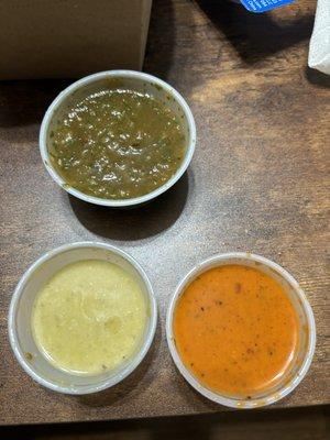 3 excellent salsas