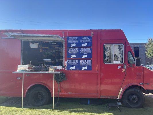 Greek food truck