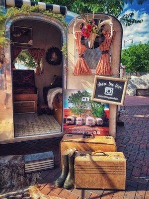 1964 Airstream Bambi II curated as a Bridal suite, 2019 Rapid City, SD