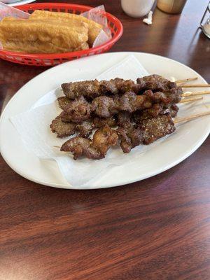 Beef Skewers