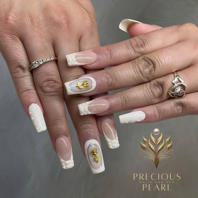 Square nails are trending, and our unique designs make them even more stunning!