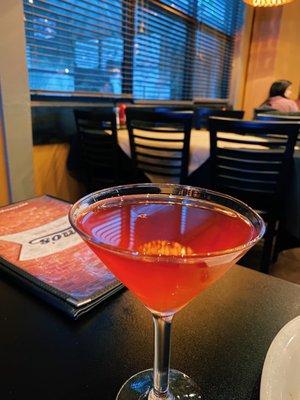 Pomegranate martini