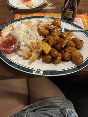 Orange Chicken Combo