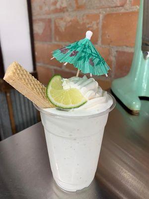 Key lime shake