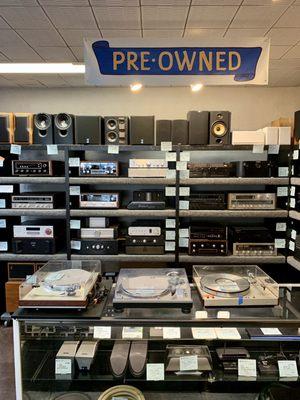 Great Selection of Pre-owned Used Stereo Components