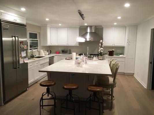 Kitchen we finish in Manhattan beach