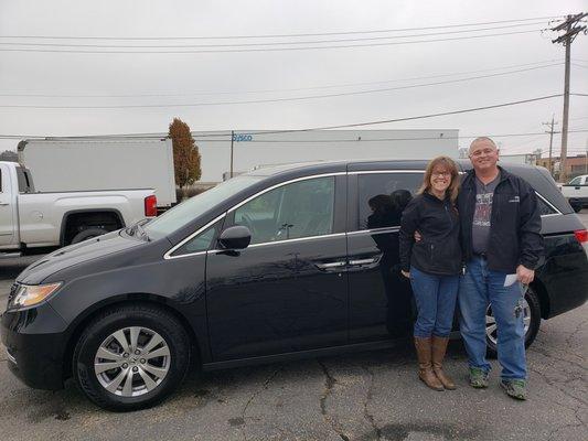 Congrats John and Amy on your 2016 Honda Odyssey!! Thank you so much for your business!!