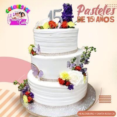 Pasteles de 15 años