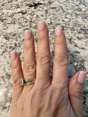 This is my second time having the dip nails done. Jasmine does such an excellent job! Great staff, everyone is friendly.