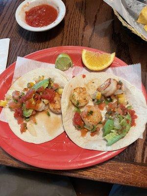 Shrimp tacos