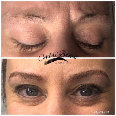 Ombre Brows by Oshe Pierre