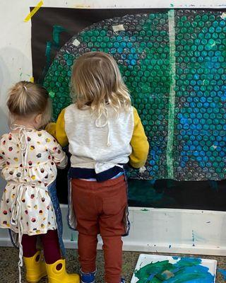 Working together to create art