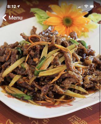 Hot crispy Beef