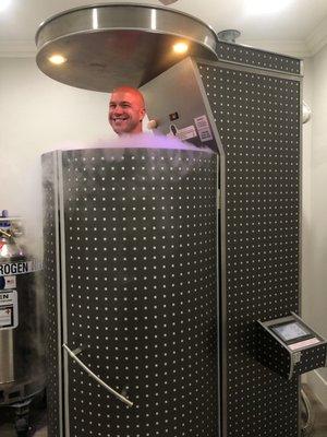 Our Cryotherapy sauna