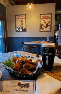 Guinness and Best Wings in COLUMBIA!