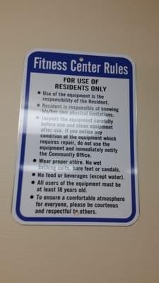 Running room rules