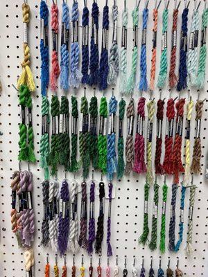 Embroidery floss.