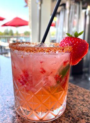 Strawberry Jalapeño Margarita