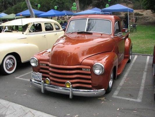 1953 Chevy Pickup Proud to say front and rear suspensions completed by Oldskool Art Customs!