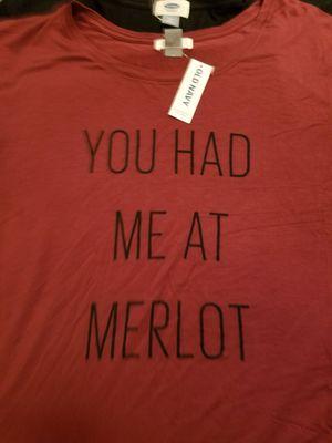 "You had me at merlot" 3-3-17 $16 (-30% now thru March 6th I believe)