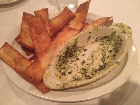 Spinach artichoke dip.