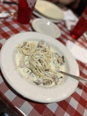 Fettuccine Chicken Alfredo