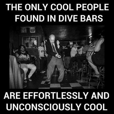 We are the islands Dive Bar...