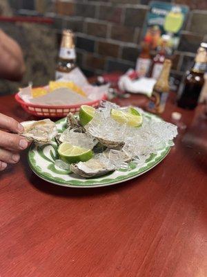 Dozen Oysters in a Half Shell