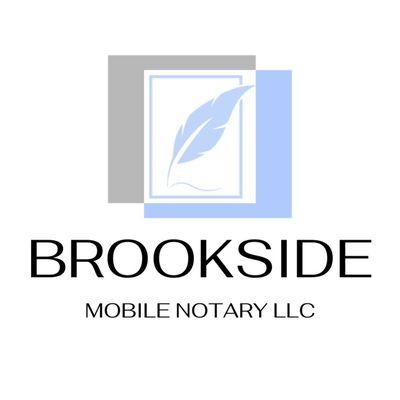 Brookside Mobile Notary LLC's new logo!