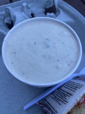 Most favorite soup in SF! Clam chowder.