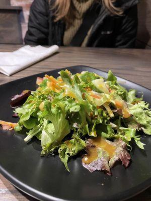 House Salad with Blood Orange Vinegarette