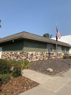 Front of post office