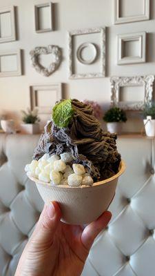 Black Sesame Shaved Ice