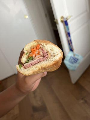 Banh Mi Cha Lua.