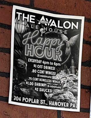 Happy Hour Poster