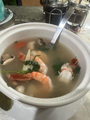 tom yum shrimp  soup