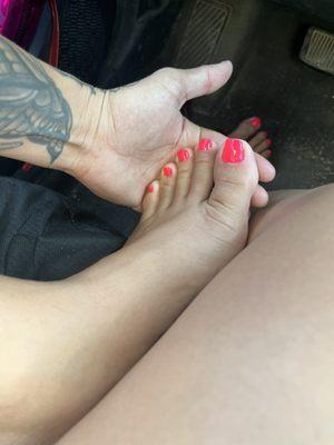 Shellac pedi