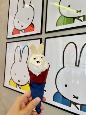 Miffy Ice Cream - Lychcee Pearl Flavor