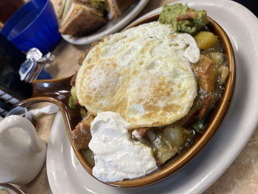 Chile Chili Verde Skillet