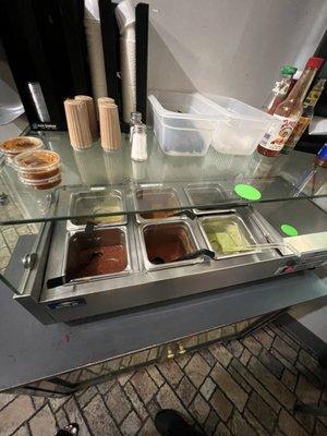 Salsa bar