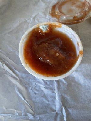 Salsa with mold