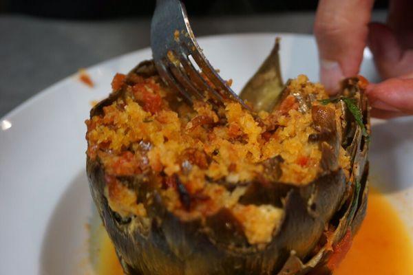 Stuffed artichoke special